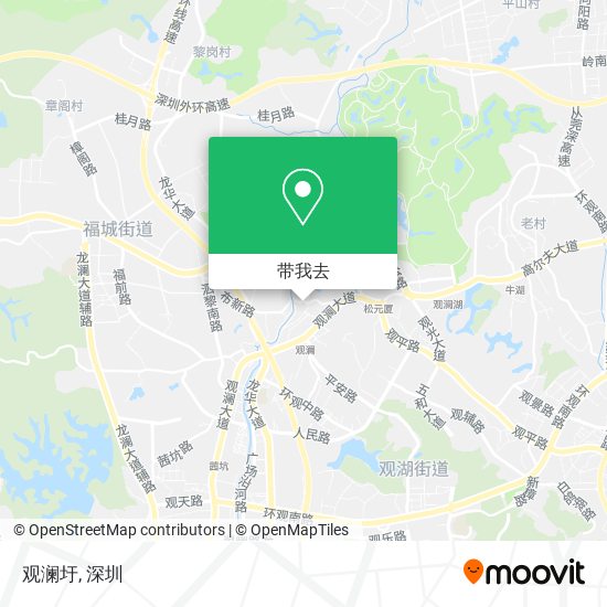 观澜圩地图
