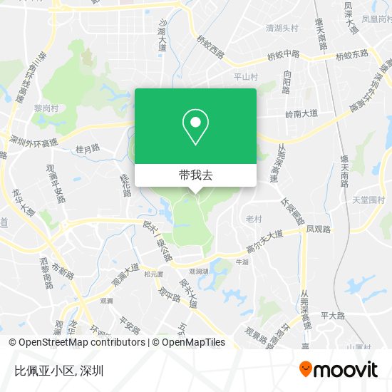 比佩亚小区地图