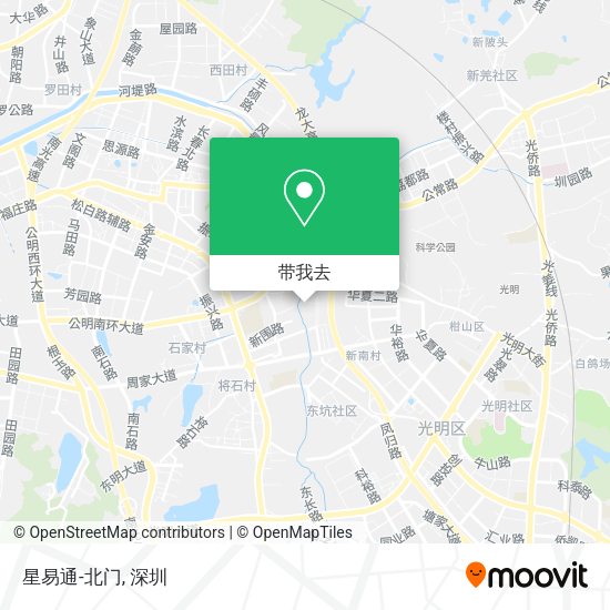 星易通-北门地图