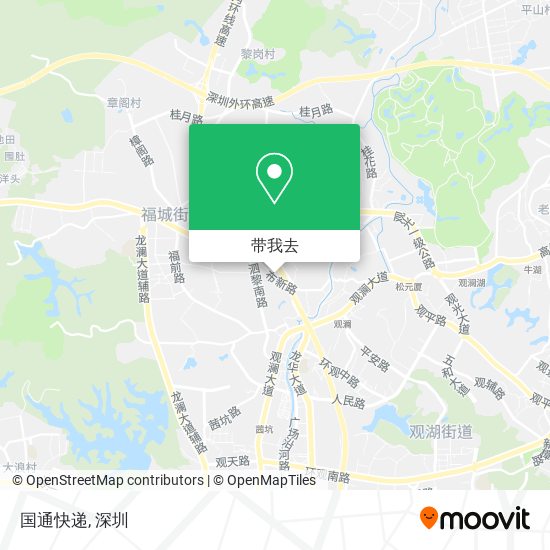国通快递地图