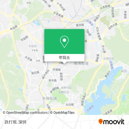 跌打馆地图