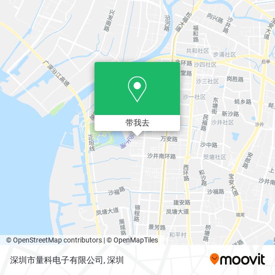 深圳市量科电子有限公司地图