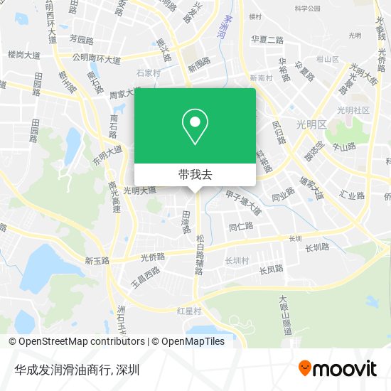 华成发润滑油商行地图