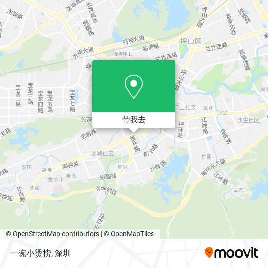 一碗小烫捞地图