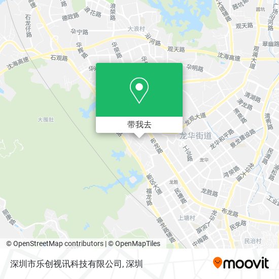 深圳市乐创视讯科技有限公司地图