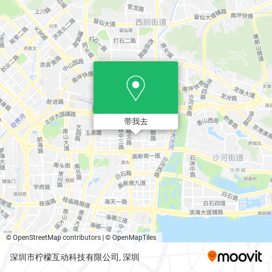 深圳市柠檬互动科技有限公司地图