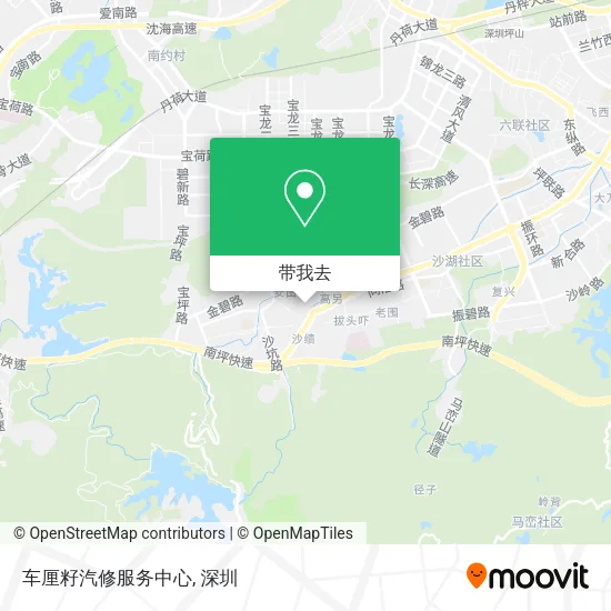 车厘籽汽修服务中心地图