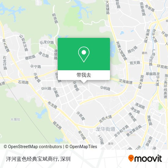 洋河蓝色经典宝斌商行地图