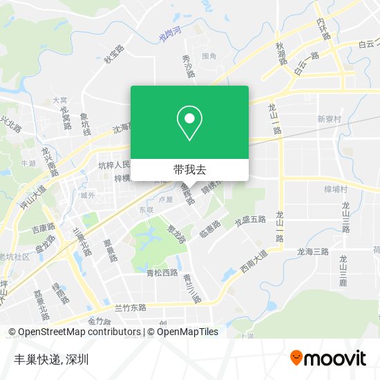 丰巢快递地图
