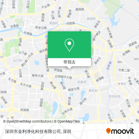 深圳市金利净化科技有限公司地图