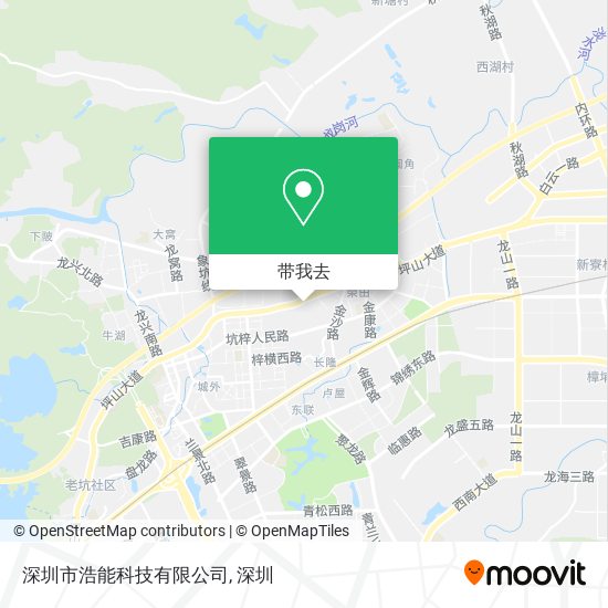 深圳市浩能科技有限公司地图