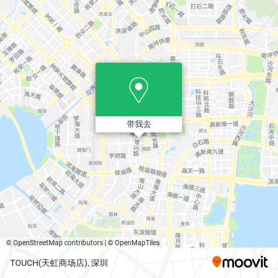TOUCH(天虹商场店)地图