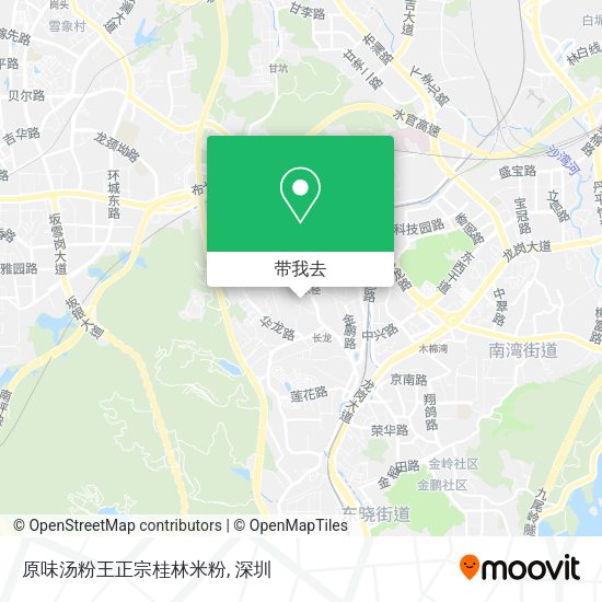 原味汤粉王正宗桂林米粉地图
