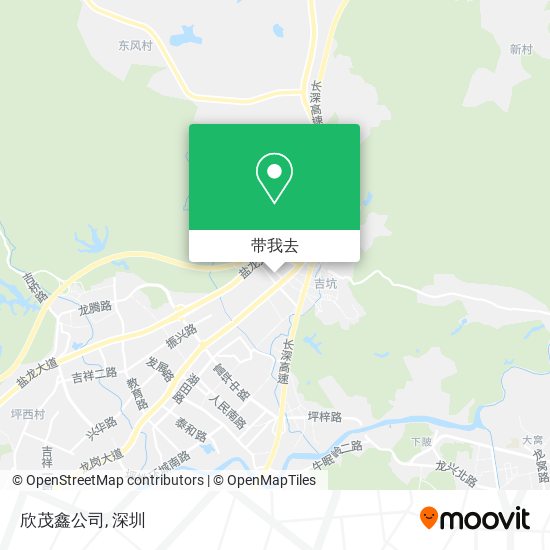 欣茂鑫公司地图