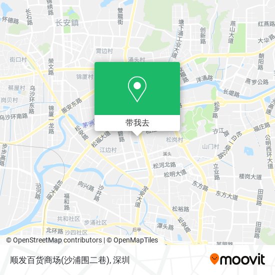 顺发百货商场(沙浦围二巷)地图