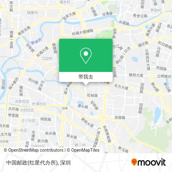 中国邮政(红星代办所)地图