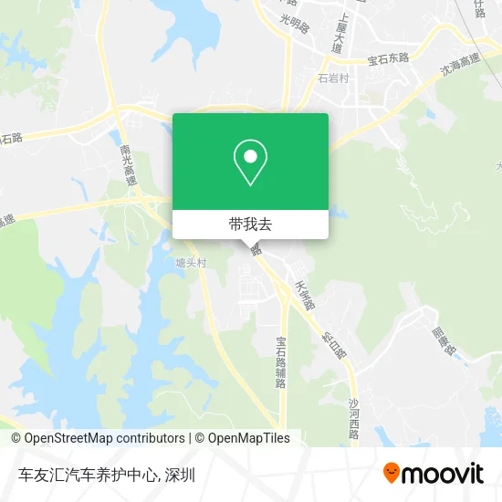 车友汇汽车养护中心地图