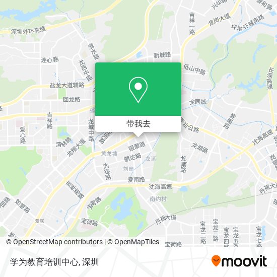 学为教育培训中心地图