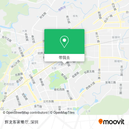 辉龙客家餐厅地图