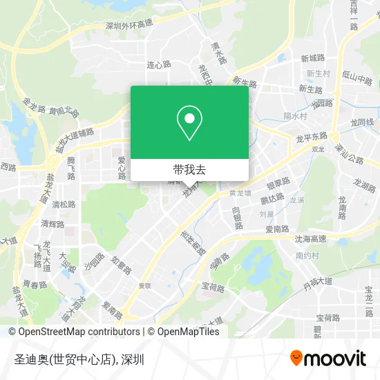 圣迪奥(世贸中心店)地图