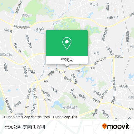 松元公园-东南门地图