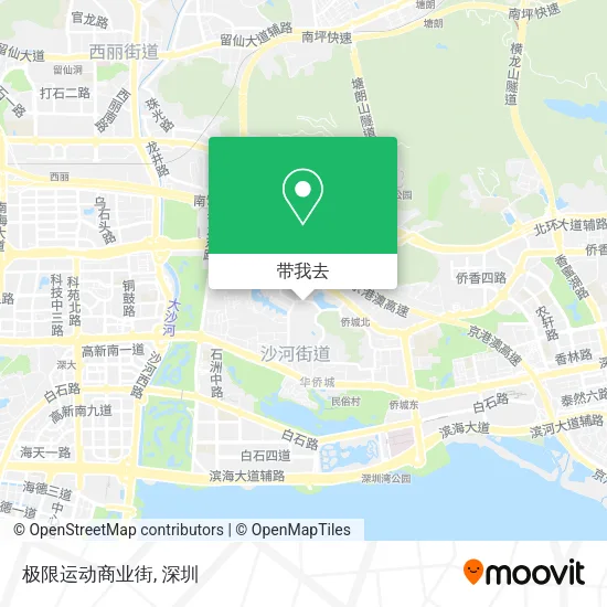 极限运动商业街地图