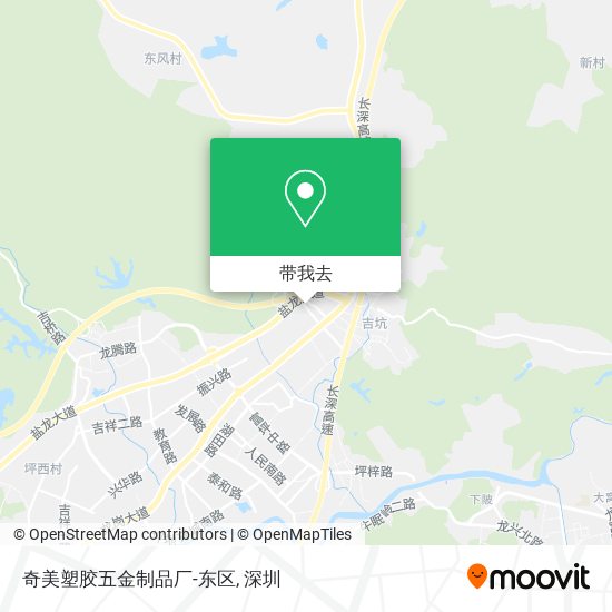 奇美塑胶五金制品厂-东区地图