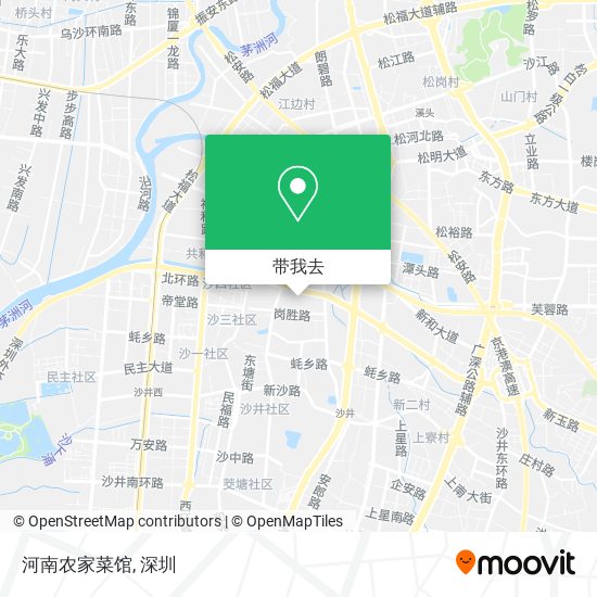 河南农家菜馆地图