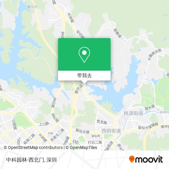 中科园林-西北门地图