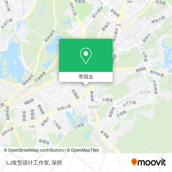 LJ发型设计工作室地图