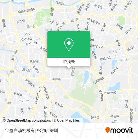 宝盈自动机械有限公司地图