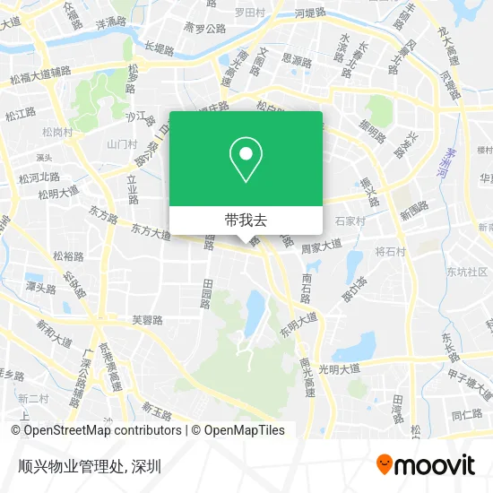 顺兴物业管理处地图