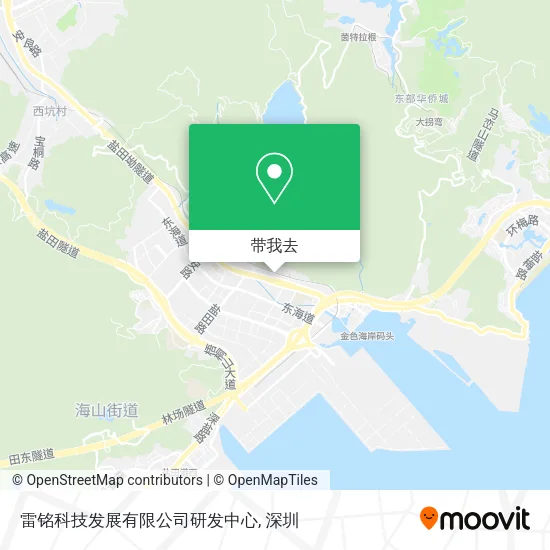 雷铭科技发展有限公司研发中心地图