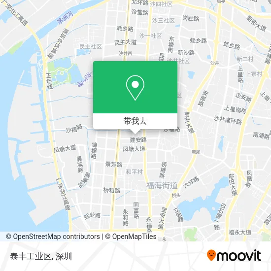 泰丰工业区地图