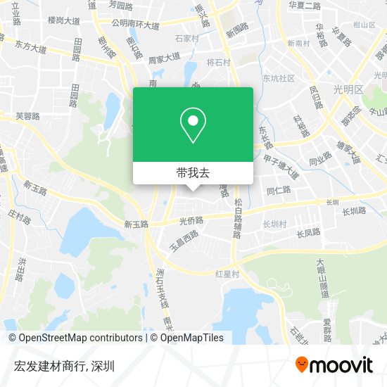 宏发建材商行地图