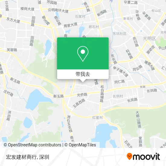 宏发建材商行地图