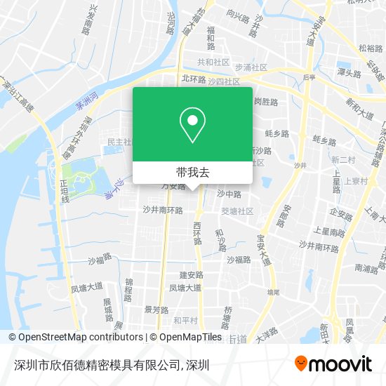 深圳市欣佰德精密模具有限公司地图