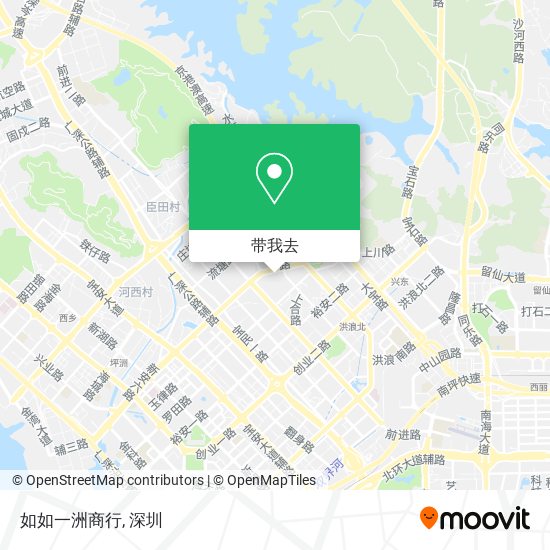 如如一洲商行地图
