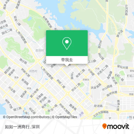 如如一洲商行地图