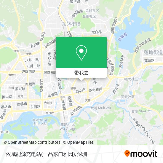 依威能源充电站(一品东门雅园)地图