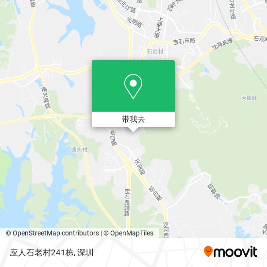 应人石老村241栋地图