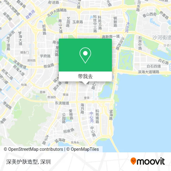深美护肤造型地图
