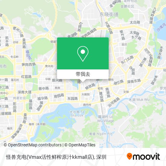 怪兽充电(Vmax活性鲜榨原汁kkmall店)地图