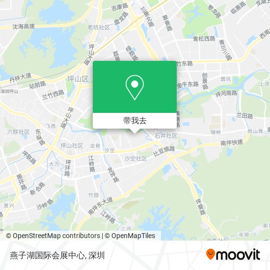 燕子湖国际会展中心地图