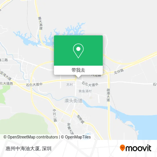 惠州中海油大厦地图