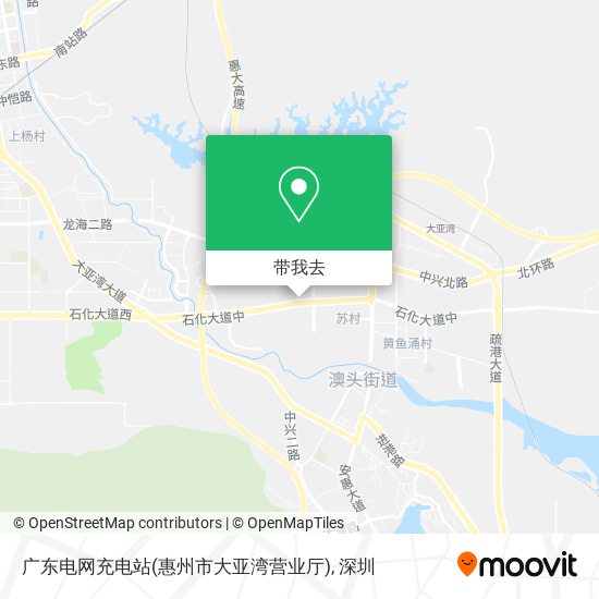 广东电网充电站(惠州市大亚湾营业厅)地图