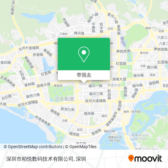 深圳市柏悦数码技术有限公司地图
