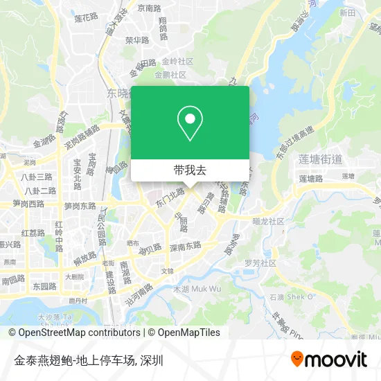 金泰燕翅鲍-地上停车场地图