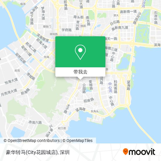 豪华转马(City花园城店)地图