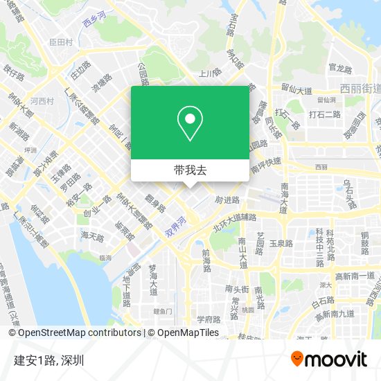 建安1路地图